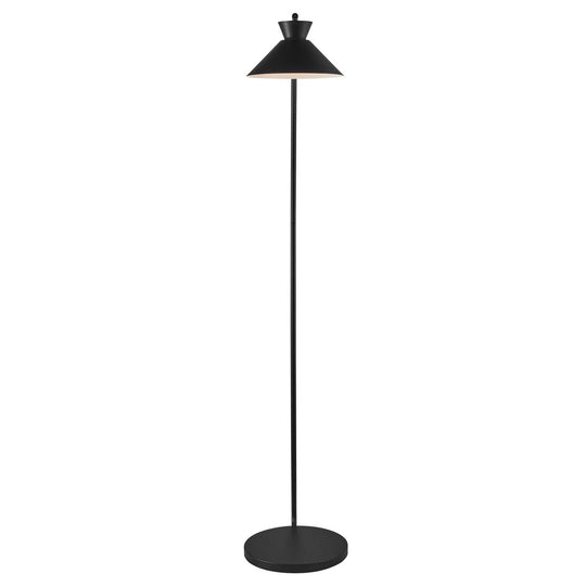 Dial gulvlampe - Svart-Gulvlamper-Nordlux-Svart-2213394003-Lightup.no
