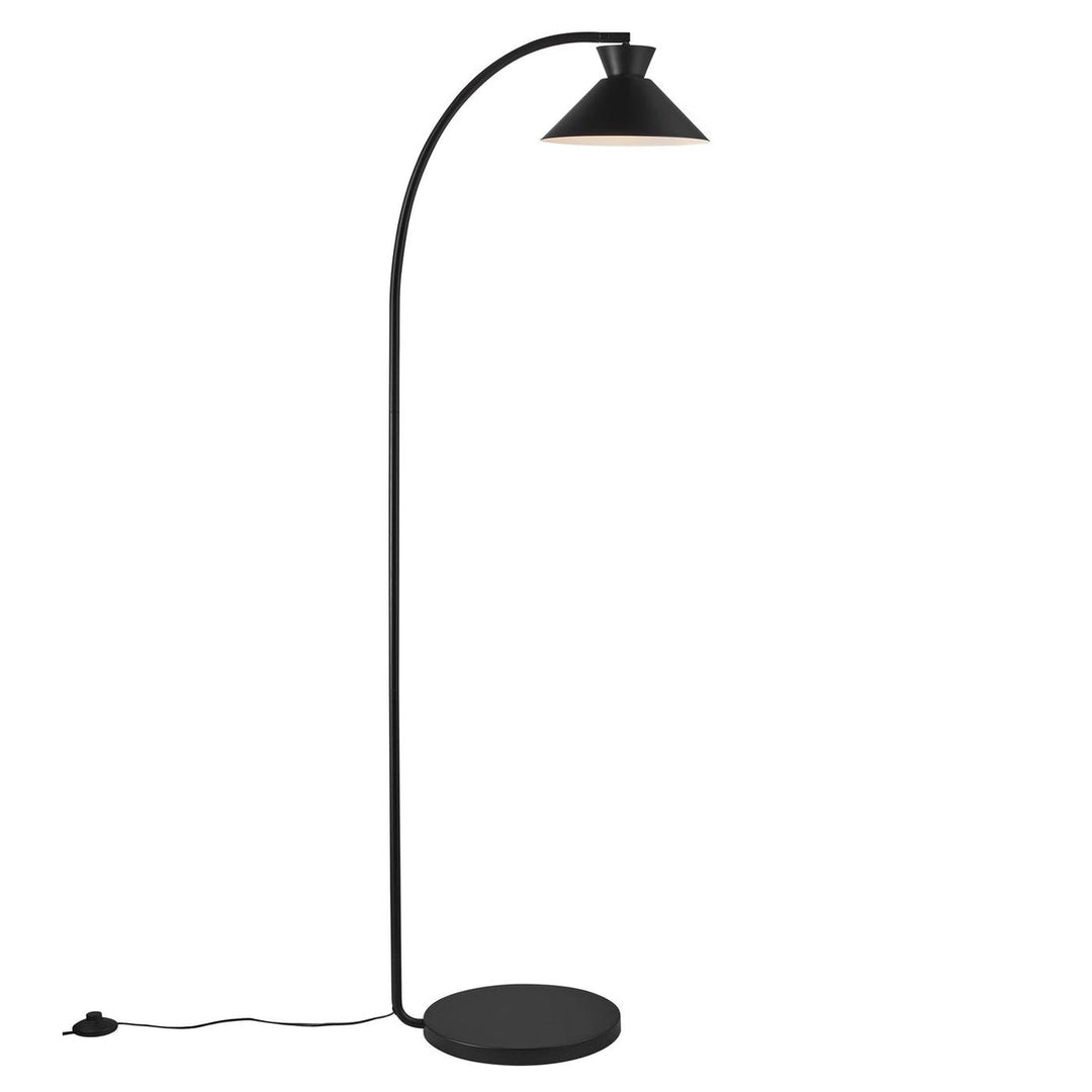 Dial gulvlampe - Svart-Gulvlamper-Nordlux-Svart-2213394003-Lightup.no