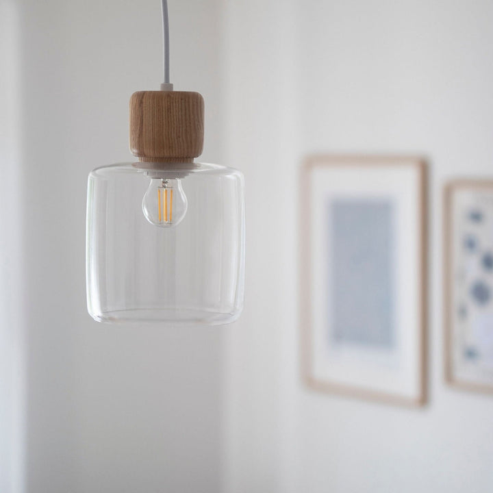 Dot 23 takpendel - Klar-Takpendler-Globen Lighting-Tre / Klar-654355-Lightup.no