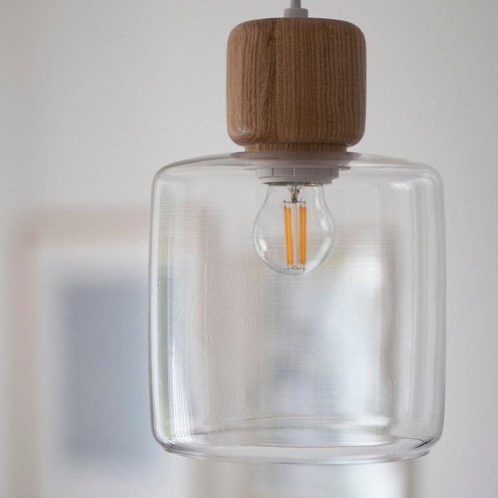 Dot 23 takpendel - Klar-Takpendler-Globen Lighting-Tre / Klar-654355-Lightup.no