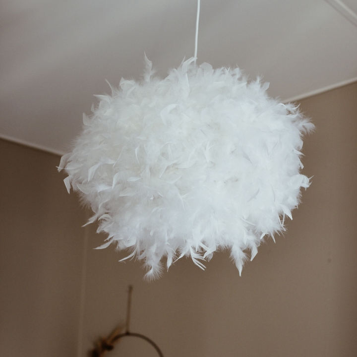 Dun takpendel 40 cm - Hvit-Takpendler-Aneta Lighting-Hvit-65431-01-Lightup.no