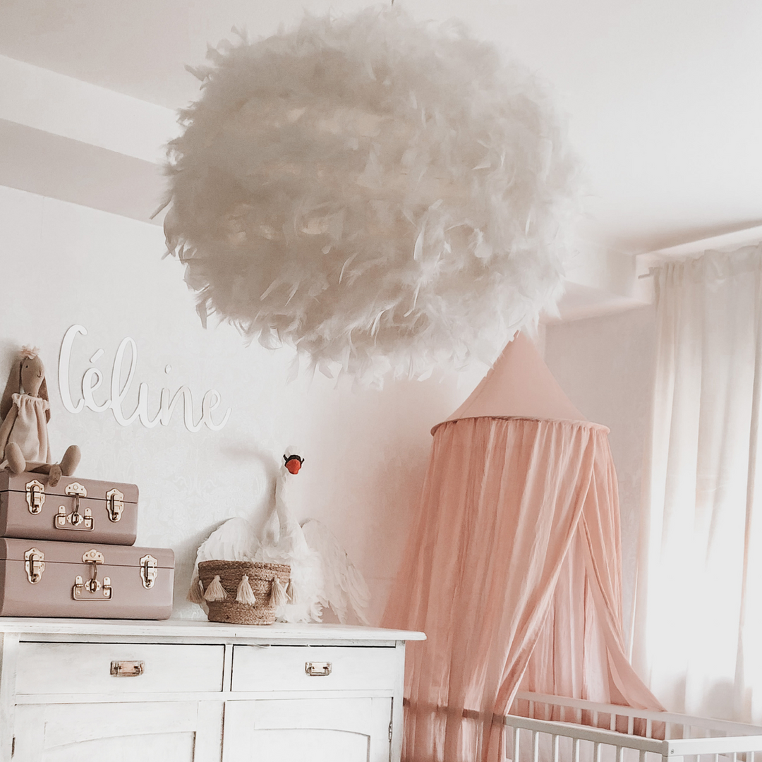 Dun takpendel 40 cm - Hvit-Takpendler-Aneta Lighting-Hvit-65431-01-Lightup.no