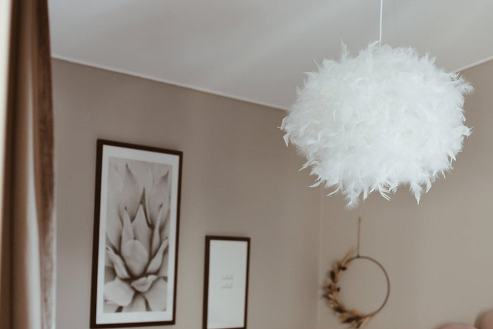 Dun takpendel 40 cm - Hvit-Takpendler-Aneta Lighting-Hvit-65431-01-Lightup.no