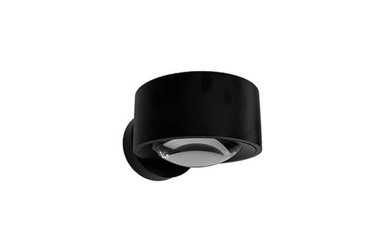 Easy Lens vegglampe opp/ned 14,5W 1800-2700 Kelvin dimtowarm - Svart-Vegglamper-Antidark-Svart-2-215-30-2-Lightup.no