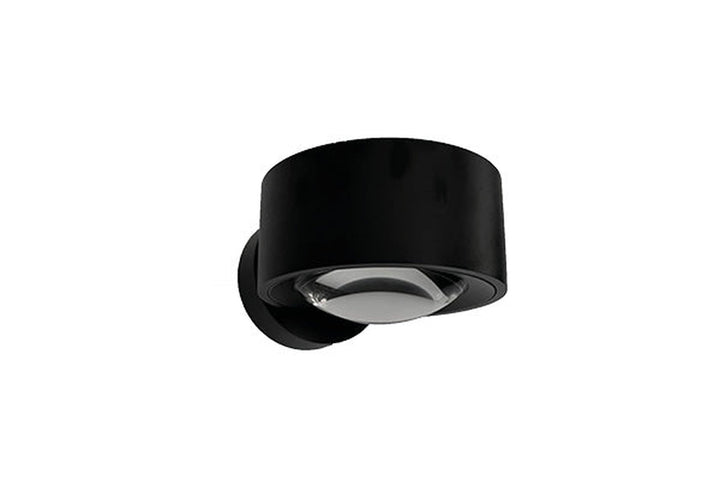Easy Lens vegglampe opp/ned 14,5W 1800-2700 Kelvin dimtowarm - Svart-Vegglamper-Antidark-Svart-2-215-30-2-Lightup.no