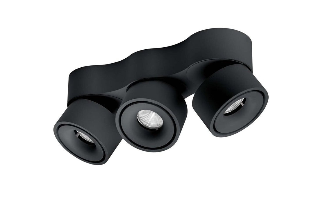 Easy W3100 Triple takspot 3x10W 2700K Dimbar - Svart-Taklamper-Antidark-Svart-2-215-11-2-Lightup.no