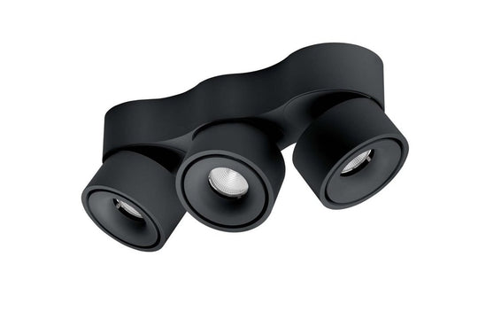 Easy W3100 Triple takspot 3x10W 2700K Dimbar - Svart-Taklamper-Antidark-Svart-2-215-11-2-Lightup.no