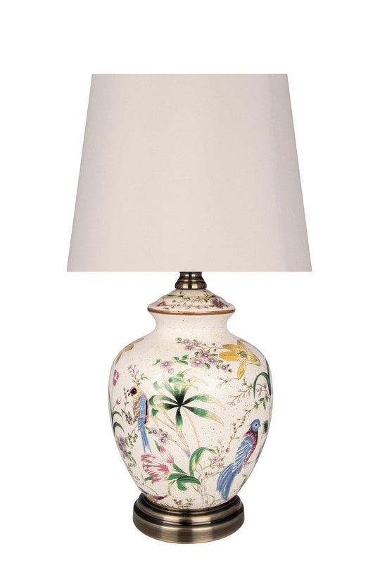 Eden bordlampe-Bordlamper-Globen Lighting-Hvit-312200-Lightup.no