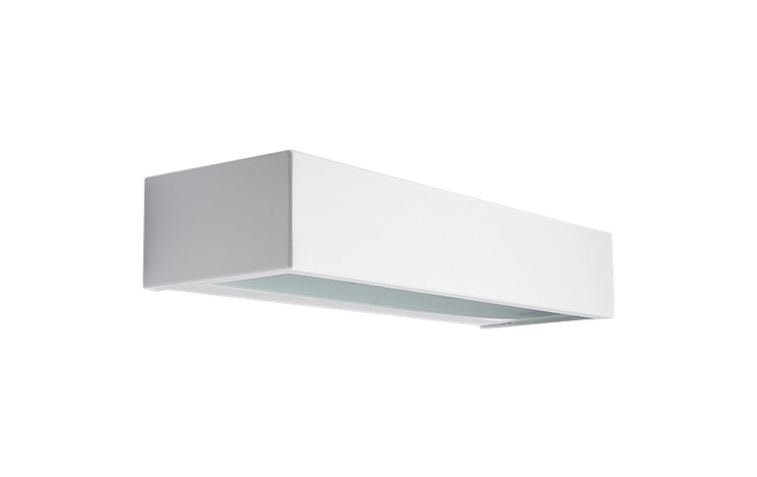 Edge direct vegglampe ned 10W 2700 Kelvin dimbar IP65 - Hvit-Utebelysning vegg opp og ned-Sg Armaturen As-Hvit-3100114-Lightup.no