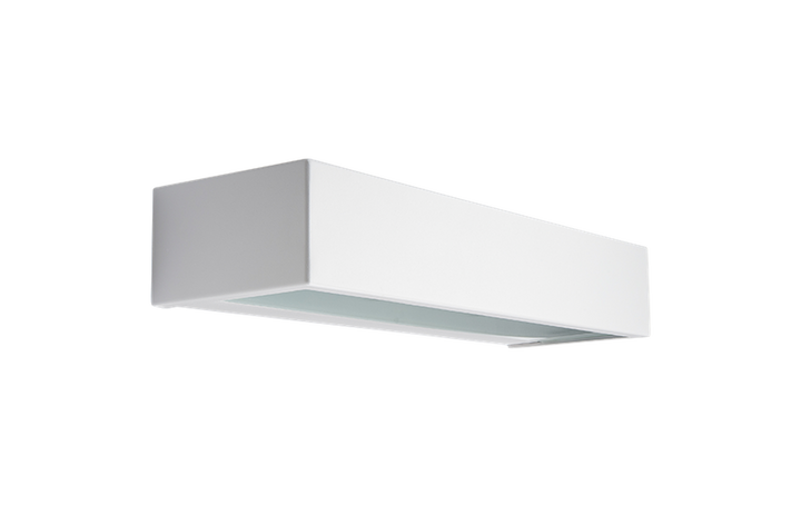Edge direct vegglampe ned 10W 2700 Kelvin dimbar IP65 - Hvit-Utebelysning vegg opp og ned-Sg Armaturen As-Hvit-3100114-Lightup.no