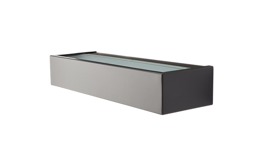Edge vegglampe opp/ned 10W 4000 Kelvin dimbar IP65 - Grafitt-Utebelysning vegg opp og ned-Sg Armaturen As-Grafitt-3102111-Lightup.no