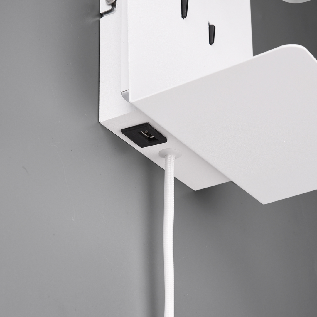 Element vegglampe - Hvit-Vegglamper-Trio Lighting-Hvit-Trl__222570231-Lightup.no