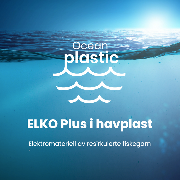 Elko Plus Havplast - innfelt dobbel bryter med vekselvender-Elektro bryter-Elko-1410668-Lightup.no