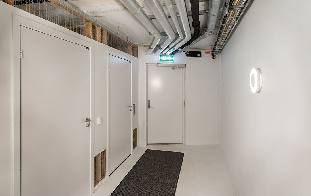 Etne taklampe 22 cm 11W 3000K - Hvit-Taklamper-Sg Armaturen As-Hvit-3307365-Lightup.no