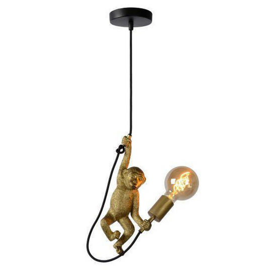 Extravaganza Chimp takpendel-Takpendler-Lucide-Gull-LC10402/01/30-Lightup.no