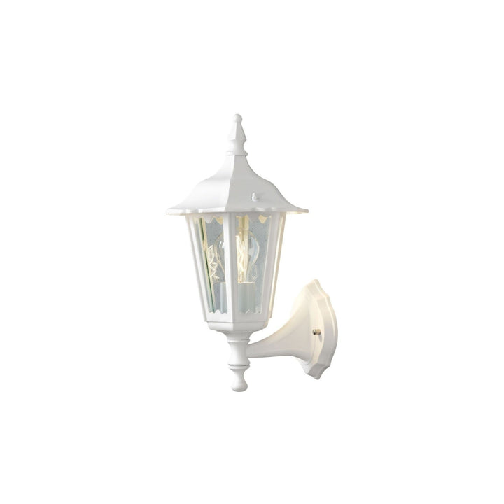 Firenze vegglampe 36 opp - hvit-Utebelysning vegg klassisk-Konstsmide-Hvit-7232-250-Lightup.no
