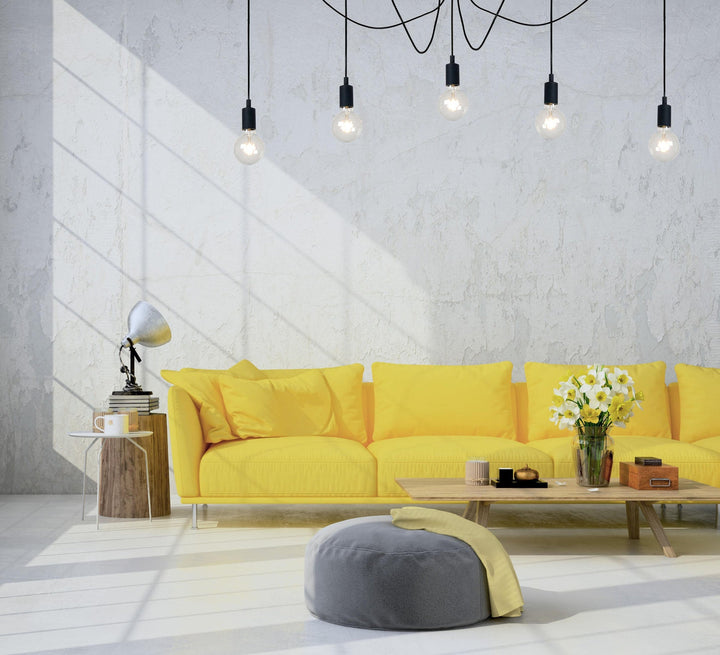 Fix multi 5 lys takpendel - Svart-Takpendler-Lucide-Svart-LC08408/05/30-Lightup.no