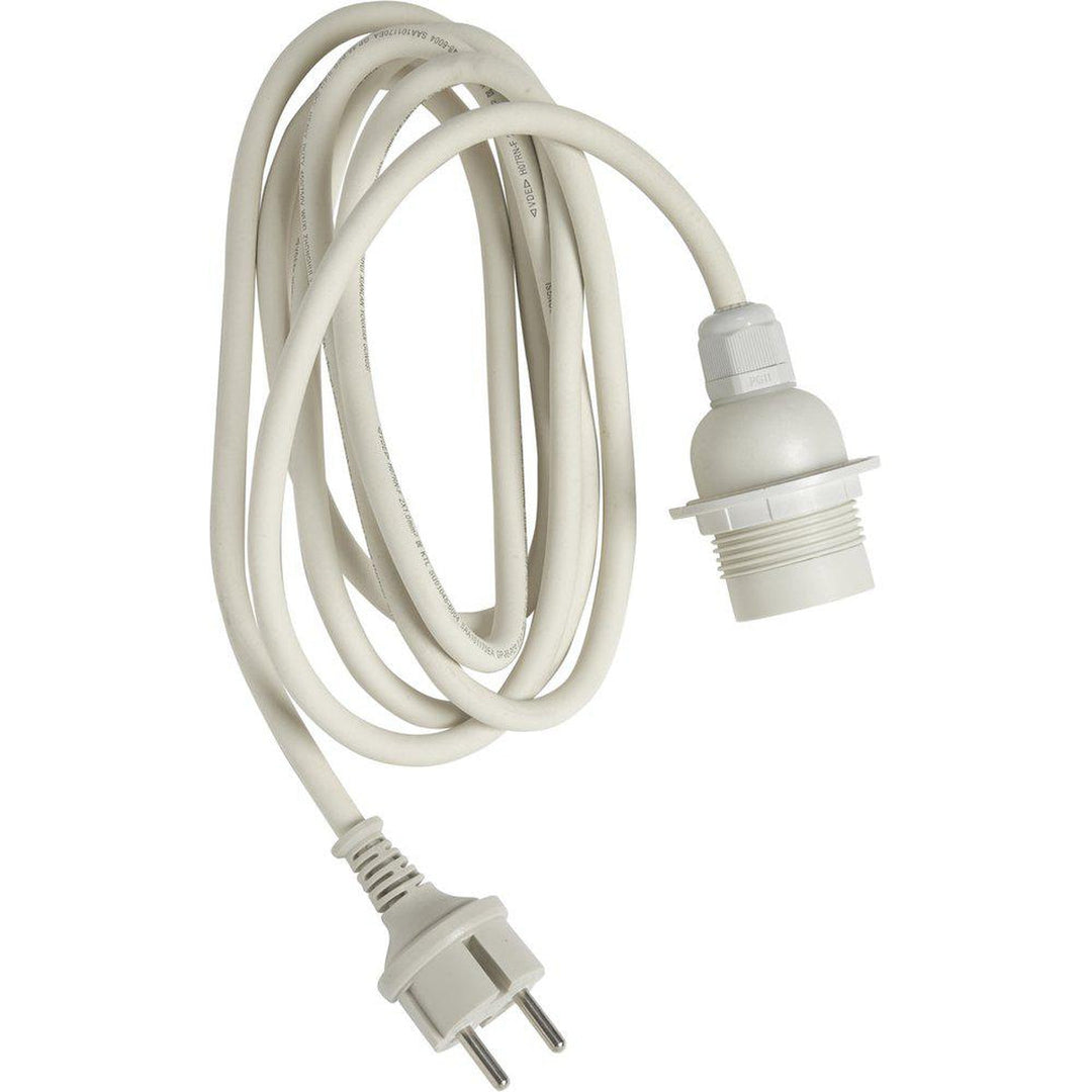 Flex utendørs pendeloppheng 500 cm - Hvit-Utebelysning Hagebelysning-Pr home of Scandinavia Ab-Hvit-Prh__1215010-Lightup.no