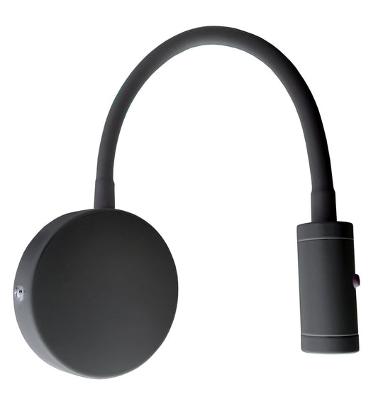 Flexi vegglampe 3W Dimbar - Svart-Vegglamper-NorDesign-Svart-372586105-Lightup.no