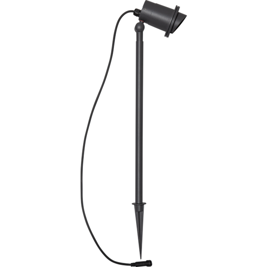 Focus uplight på spyd 67 cm utendørs GU10 IP44 - Svart-Utebelysning spyd-Star Trading-Svart-486-41-Lightup.no