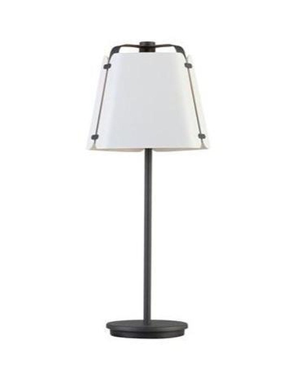 Fold bordlampe - Antrasitt/Hvit struktur-Bordlamper-Belid-Grå-4433210-Lightup.no