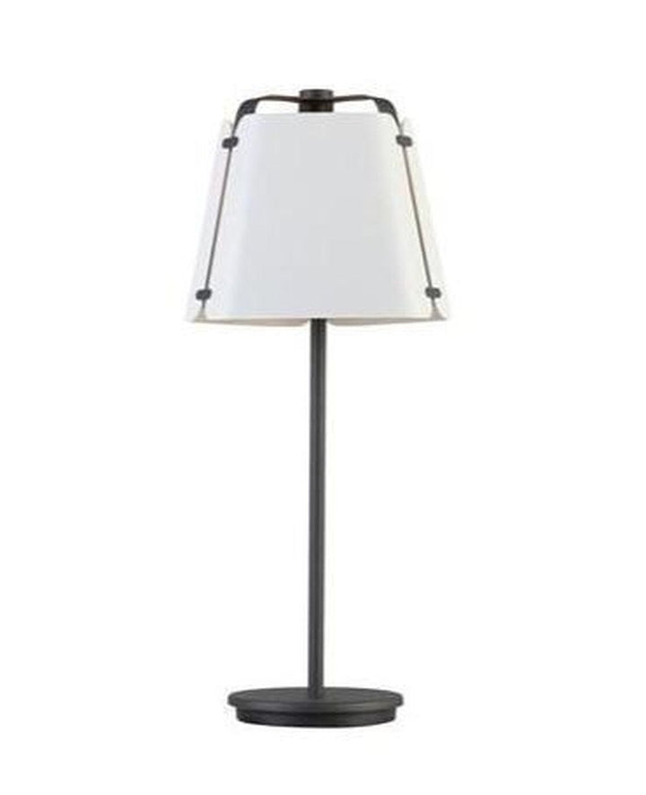 Fold bordlampe - Antrasitt/Hvit struktur-Bordlamper-Belid-Grå-4433210-Lightup.no