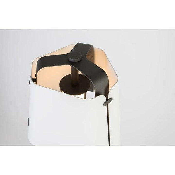 Fold bordlampe - Antrasitt/Hvit struktur-Bordlamper-Belid-Grå-4433210-Lightup.no