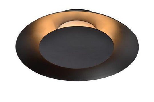 Foskal taklampe 21,5 cm 6W 2700 Kelvin-Taklamper-Lucide-Svart-LC79177/06/30-Lightup.no