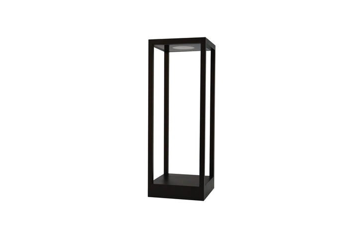 Frame utendørs pullert 45 cm 11W Dimbar IP65 - Svart-Utebelysning pullert-Antidark-Svart-2-237-30-02-Lightup.no