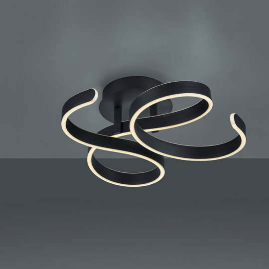 Francis taklampe - Antrasitt-Taklamper-Trio Lighting-Antrasitt-Trl__671310142-Lightup.no