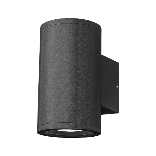 Gemma vegglampe utendørs opp/ned GU10 IP54 - Mørk grå-Utebelysning vegg opp og ned-Norlux-Grå-2380-45-7-Lightup.no