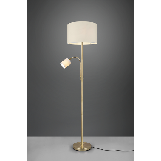 Hotel gulvlampe - Messingfarge-Gulvlamper-Trio Lighting-Messing-Trl__403900208-Lightup.no