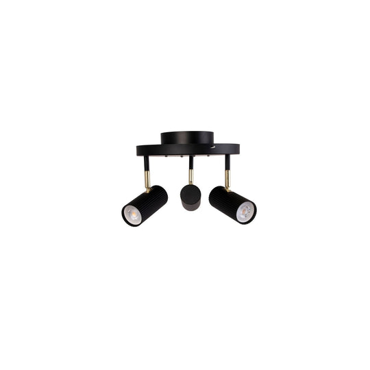 Hubble 3 taklampe rund - Svart-Taklamper-Globen Lighting-Svart-463311-Lightup.no