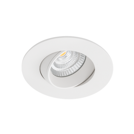 Icarus lavtbyggende downlight Isosafe 7W RA95 2700K 68-83 mm dimbar - Hvit-Downlight lavtbyggende-Norlux-Hvit-101970-36-3-Lightup.no