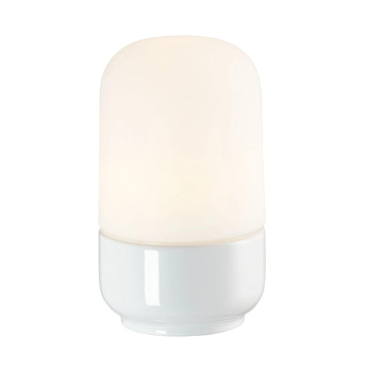 Ifø Ohm 100/170 tak/vegg 8W led dimbar IP44 - Hvit/Opal glass-Taklamper-Ifø Electric-Hvit-8341-800-10-Lightup.no