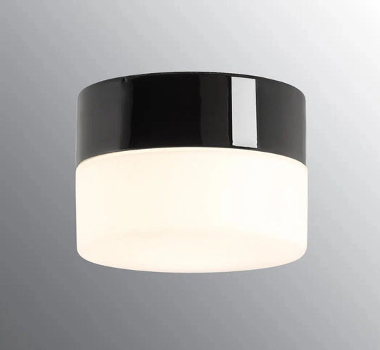 Ifø Opus 140/1004W - Svart m/opal glass-Taklamper-Ifø Electric-Svart-8251-400-16-Lightup.no
