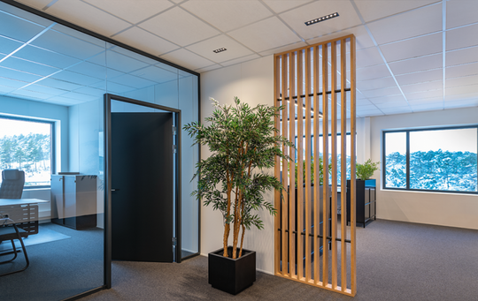 Inspire R 150 innfelt downlight 4 lys 8W RA98 3000K dimbar - Svart-Downlight lavtbyggende-Sg Armaturen As-Svart-3203528-Lightup.no