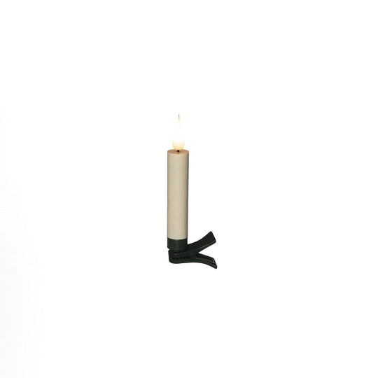 Juletrelys 10 stk 13 cm - Batteri og uten ledning-Julebelysning juletrelys og slynger-Konstsmide-Hvit-1912-210-Lightup.no