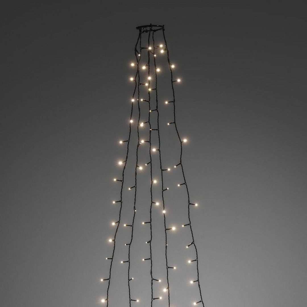 Juletrelys ring slynge 3 meter - Varmhvit-Julebelysning juletrelys og slynger-Konstsmide-Hvit-6362-120-Lightup.no