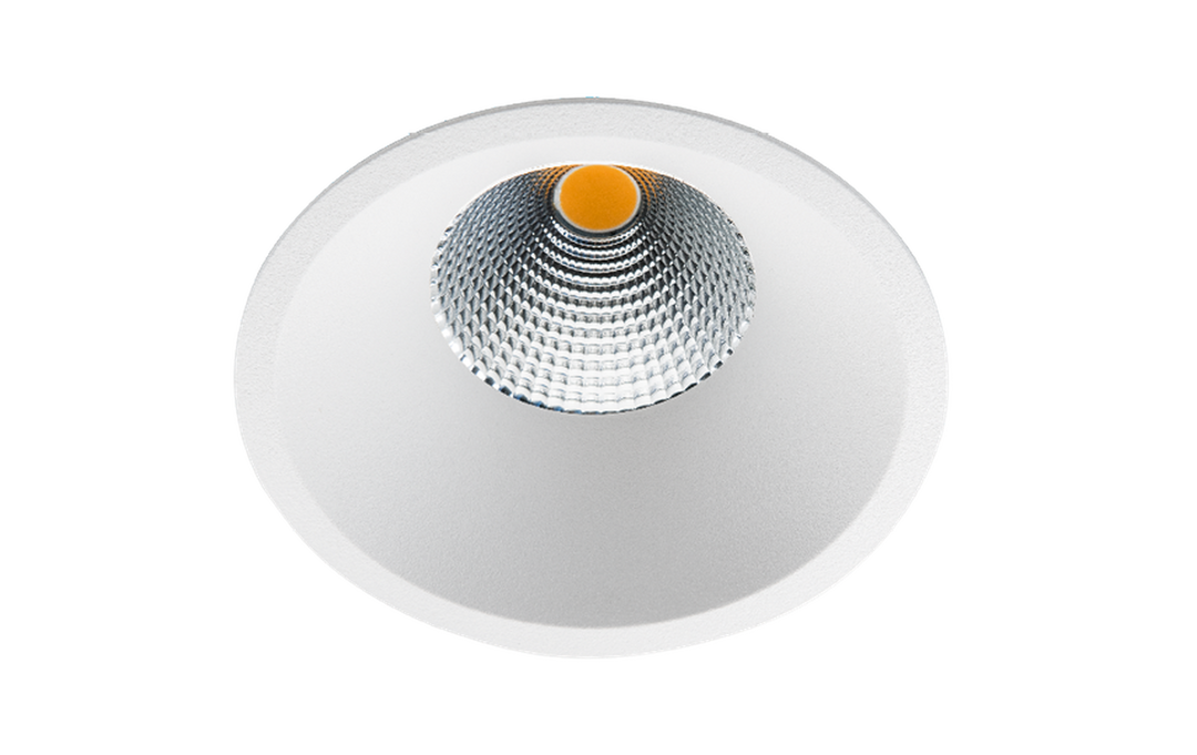 Junistar Soft Slim IsoSafe 9W LED 3000K Ra>95 - Hvit-Downlight lavtbyggende-Sg Armaturen As-Hvit-3201633-Lightup.no
