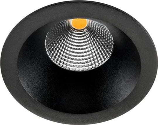 Junistar soft Sort 9W/927-Downlight lavtbyggende-Sg Armaturen As-Svart-3200972-Lightup.no
