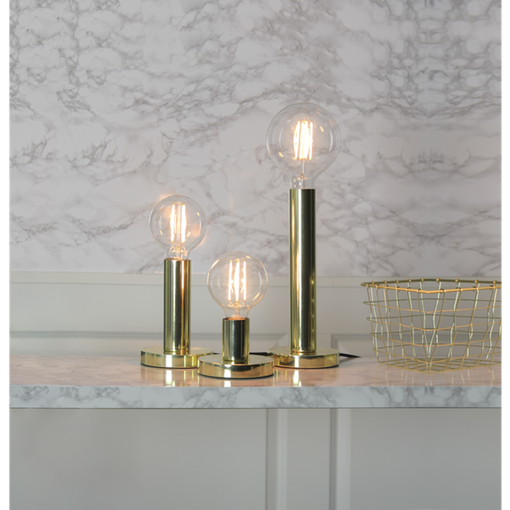 Klar Glob LED Filament 125mm-LED-pære E27 sokkel-Star Trading-Klar-352-54-Lightup.no