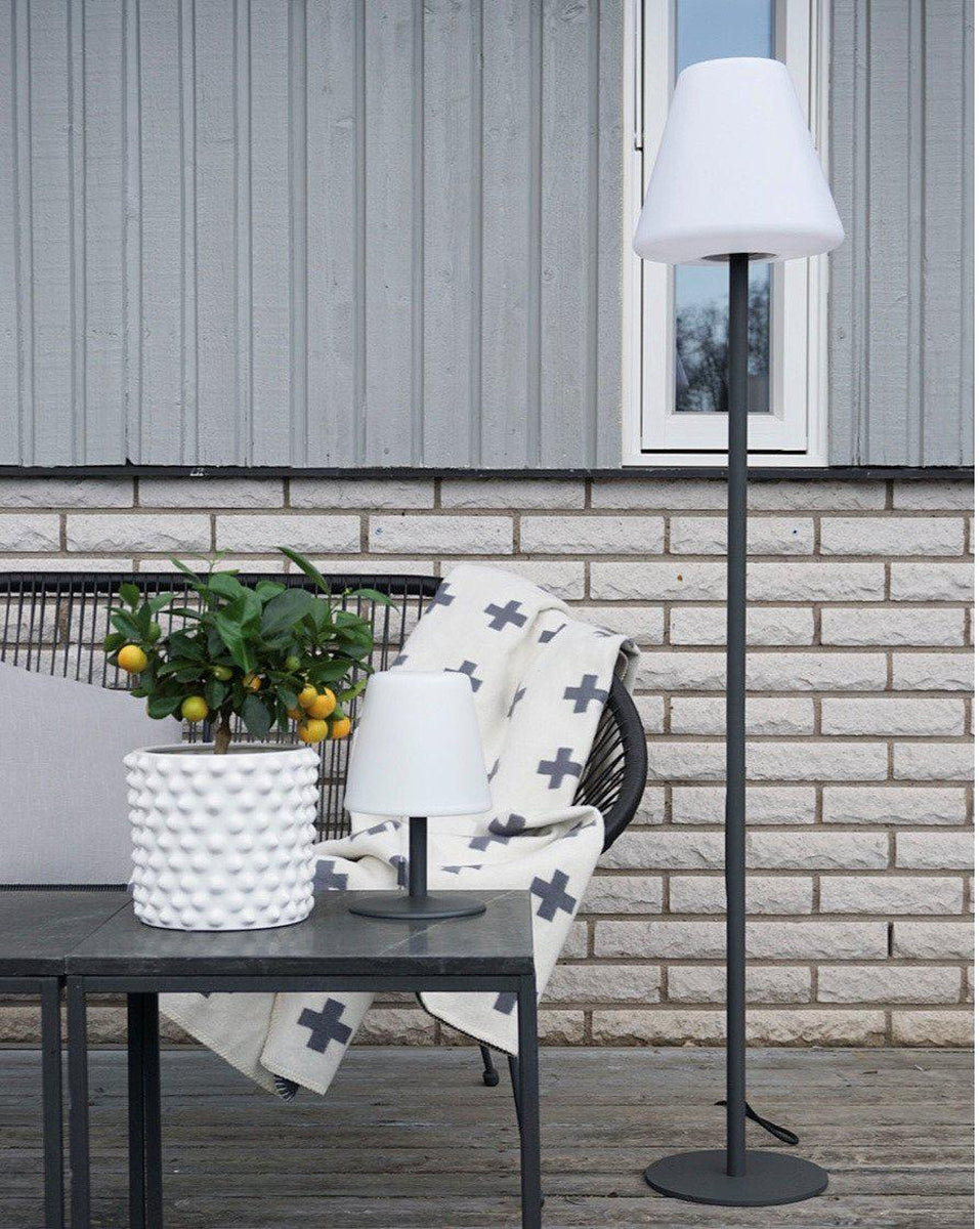 Kreta gulvlampe utendørs 150 cm-Utebelysning Hagebelysning-Ms - belysning-hvit-803-91-Lightup.no