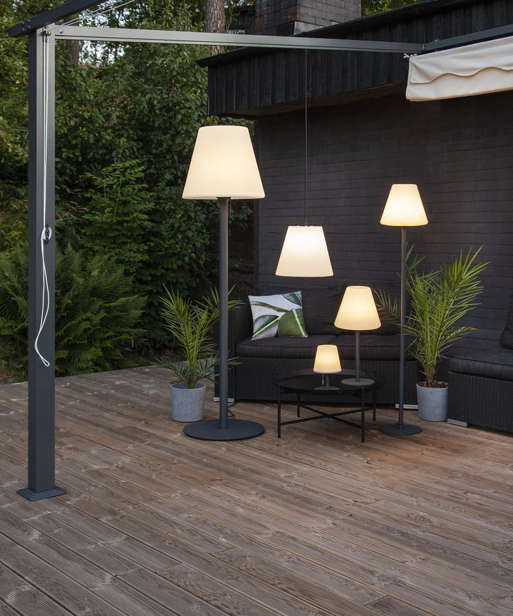 Kreta gulvlampe utendørs 150 cm-Utebelysning Hagebelysning-Ms - belysning-hvit-803-91-Lightup.no