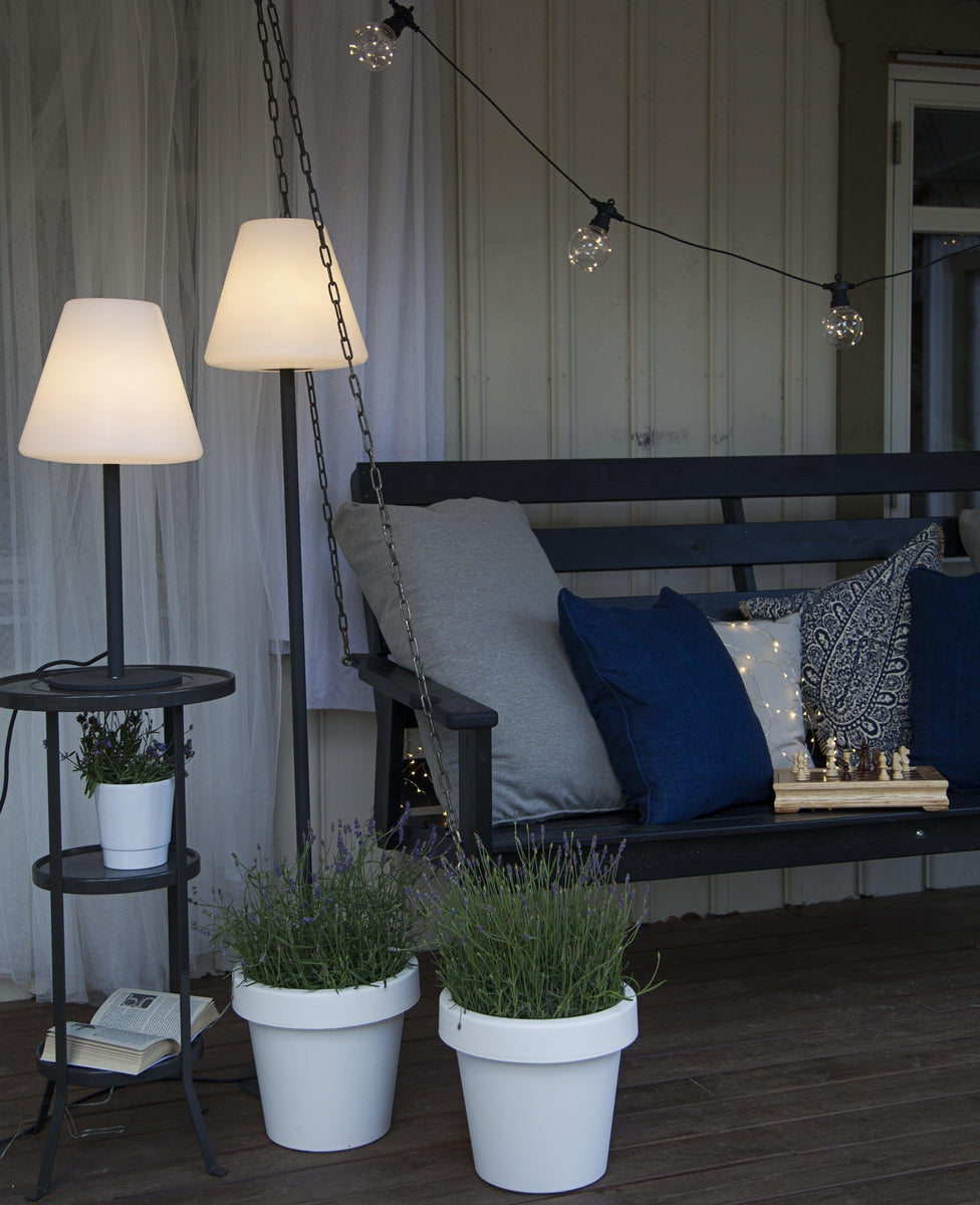 Kreta gulvlampe utendørs 150 cm-Utebelysning Hagebelysning-Ms - belysning-hvit-803-91-Lightup.no