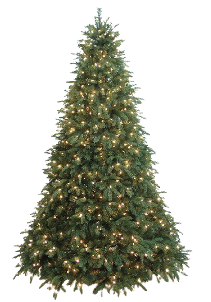 Kunstig juletre 210 cm 40% PE og 60% PVC 500 LED varmhvit - B-vare (stygg emballasje)-Julebelysning kunstig juletre-Trend Collection-TC-7013-210-bvare-Lightup.no