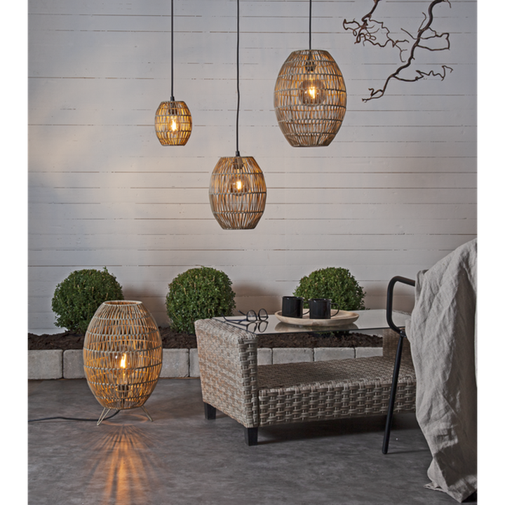 LED-pære 1,8W plain smoke 125mm-LED-pære E27 sokkel-Star Trading-Røyk-355-83-Lightup.no