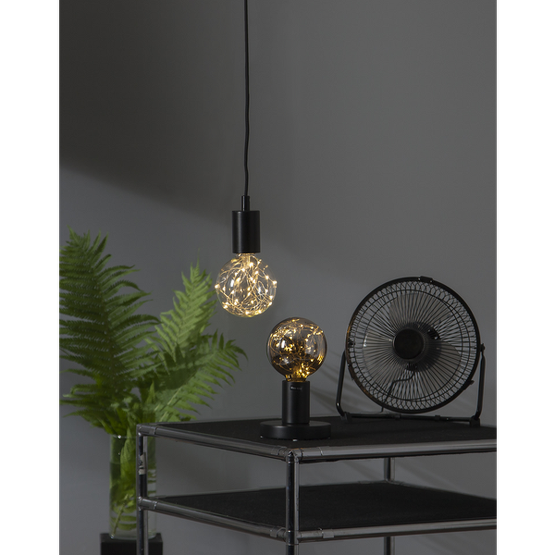 LED-pære smokey med små lys E27 (1,5W)-LED-pære E27 sokkel-Star Trading-Røyk-363-34-Lightup.no