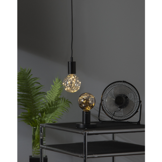 LED-pære smokey med små lys E27 (1,5W)-LED-pære E27 sokkel-Star Trading-Røyk-363-34-Lightup.no