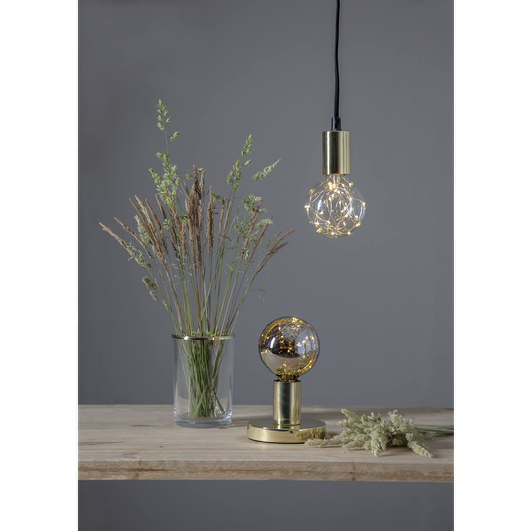 LED-pære smokey med små lys E27 (1,5W)-LED-pære E27 sokkel-Star Trading-Røyk-363-34-Lightup.no